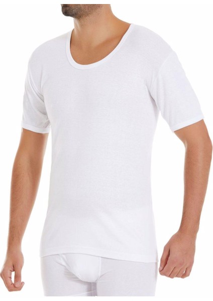 Erkek Ribana Bisiklet Yaka Fanila Atlet 06 - 3 Adet