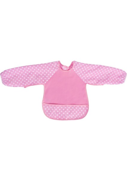 Sevi Bebe Eko Kollu Mama Önlüğü Art-54 Pembe