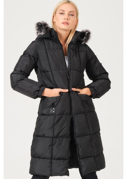 Z6706 Dewberry Bayan Mont-Açık Siyah