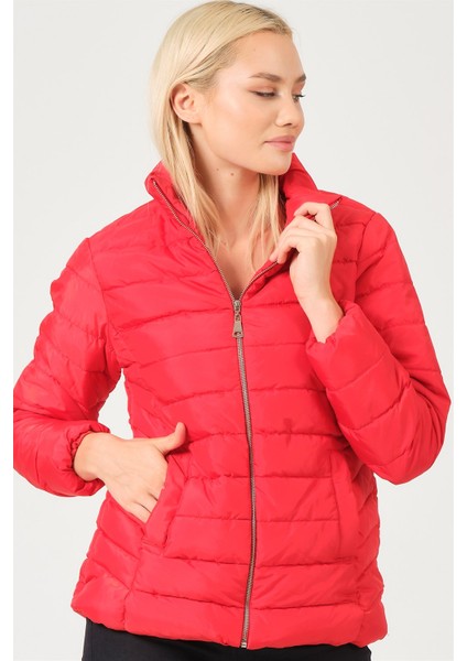 Z6746 Dewberry Bayan Mont-Kırmızı modelleri