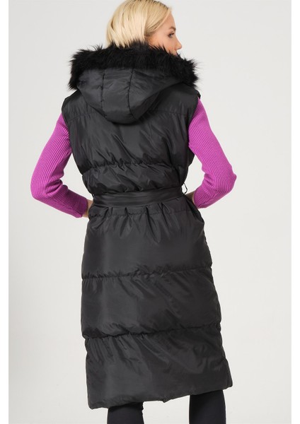 Z6744 Dewberry Bayan Yelek-Siyah fiyatları