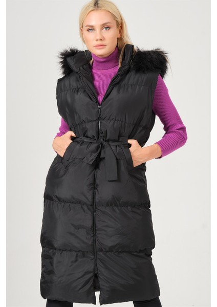 Z6744 Dewberry Bayan Yelek-Siyah modelleri