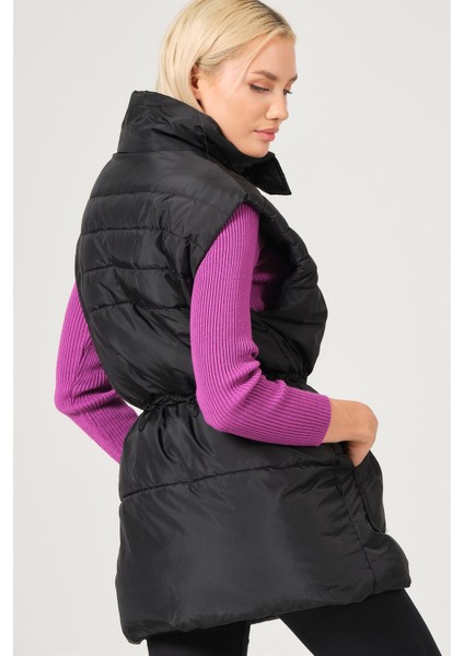 Z6747 Dewberry Bayan Yelek-Siyah fiyatları