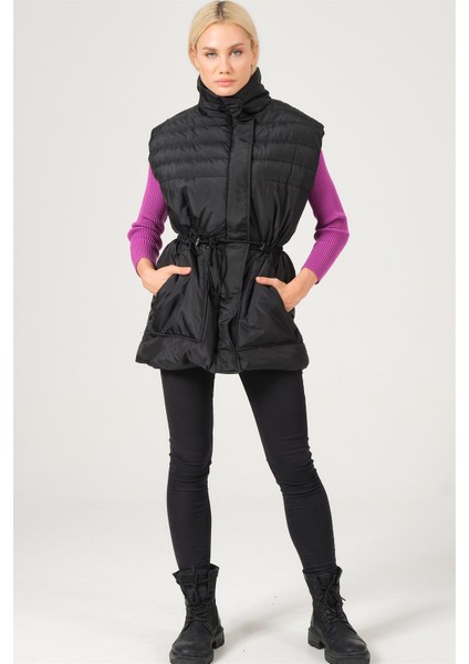 Z6747 Dewberry Bayan Yelek-Siyah indirimleri