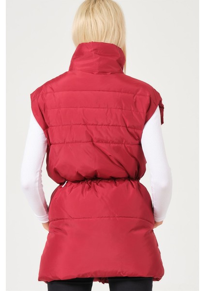 Z6747 Dewberry Bayan Yelek-Bordo fiyatları