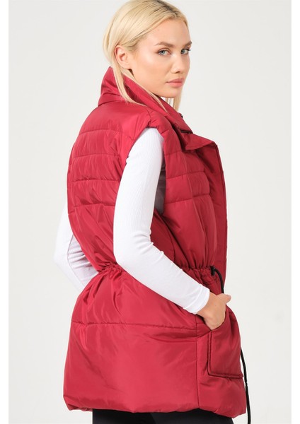 Z6747 Dewberry Bayan Yelek-Bordo fırsatları