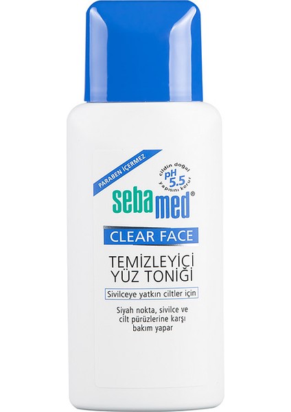 Clear Face Temizleyici Yüz Toniği 150 ml