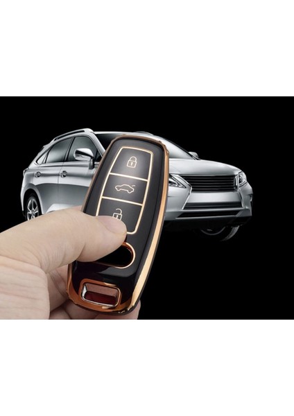 Audi A3 A4 B9 A6 A7 4K A8 E-Tron Q5 Q8 C8 D5 Sq8 Anahtar Kılıfı modelleri