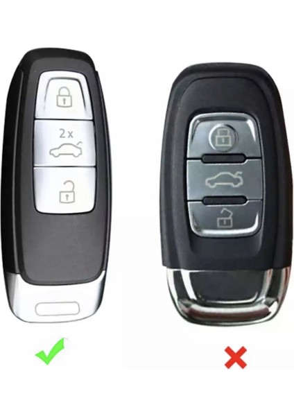 Audi A3 A4 B9 A6 A7 4K A8 E-Tron Q5 Q8 C8 D5 Sq8 Anahtar Kılıfı fırsatları