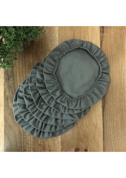 Amerikan Servis Supla Kılıfı Altın Renk Desen (6 Adet)