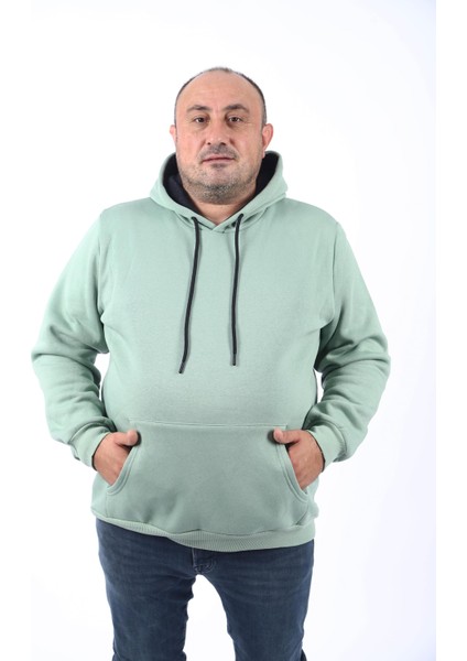 Mocgrande Büyük Beden Erkek Basic Sweat Kapüşonlu 11700-CAGLA fiyatları