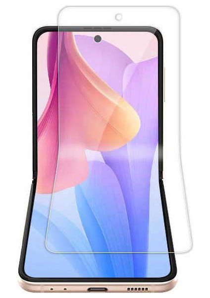 Samsung Galaxy Z Flip 4 Full Ekran Nano Ön Arka Koruyucu Narr TPU