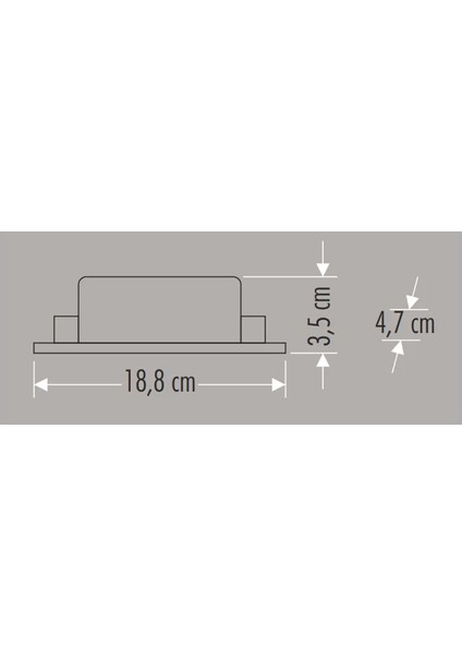 CT-2576 10A 120W Şerit LED Trafosu