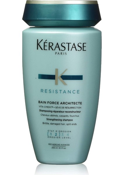 Bain Force Architecte Yıpranmış Saçlar İçin Onarıcı Şampuan 250 ml