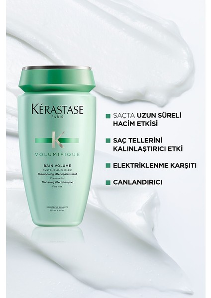Volumifique Bain Volume Canlandırıcı Şampuan 250 ml