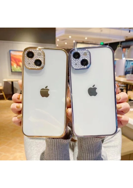 Apple Iphone 11 Star Diamond Melek Gözler Lens Korumalı Kılıf