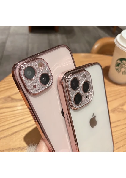 Apple Iphone 11 Star Diamond Melek Gözler Lens Korumalı Kılıf