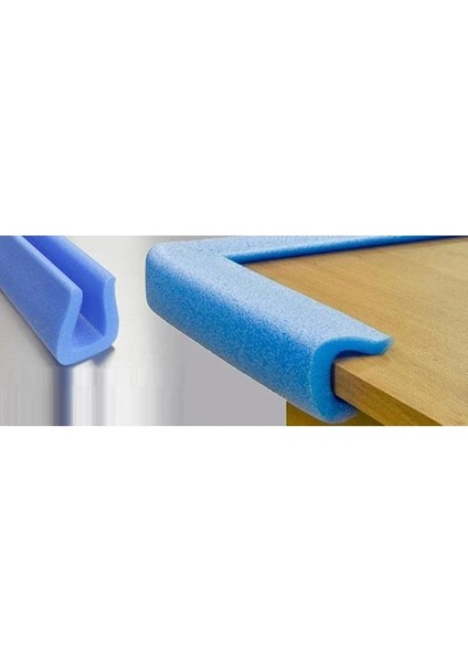 Reelfoam Eşya Mobilya Ambalaj Köpüğü Kenar Köşe Koruyucu U Profil 5x5 Cm - 10 mt fırsatları