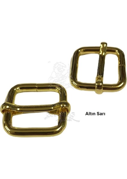 Ayar Tokası 2 cm 2 Adet (Leathercraft, Deri Hobi)