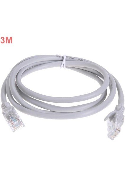 3 Metre Cat6 Patch Kablo 3m Ethernet Kablosu Utp Lan Kablosu Internet Kablosu