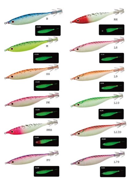 Squid Jig Crystal Ultra (Rh ve Pu)