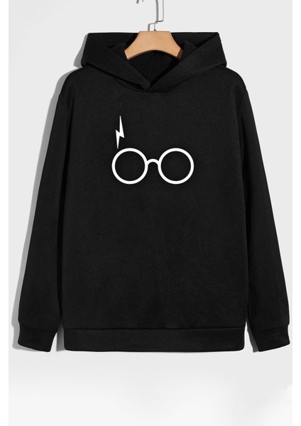 Unisex Potter Baskılı Sweatshirt