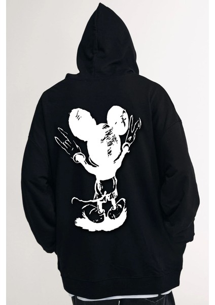 Unisex Usual Suspect Sırt Baskılı Sweatshirt