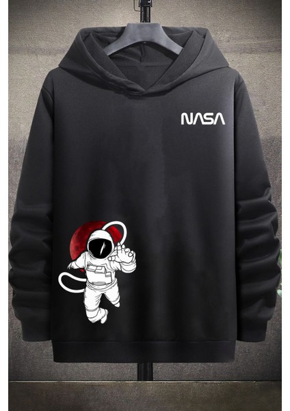 Unisex Nasa Baskılı Sweatshirt
