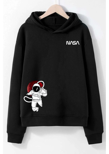 Unisex Nasa Baskılı Sweatshirt