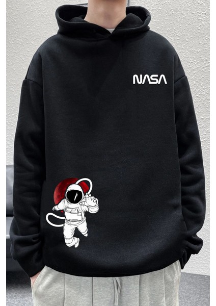 Unisex Nasa Baskılı Sweatshirt modelleri