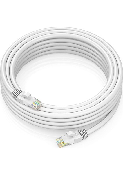 5 Metre Cat6 Patch Kablo 5m Ethernet Kablosu Utp Lan Kablosu Internet Kablosu Gri