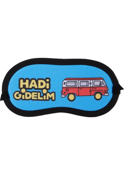 Hadi Gidelim Tasarım Uyku Bandı - Göz Bandı