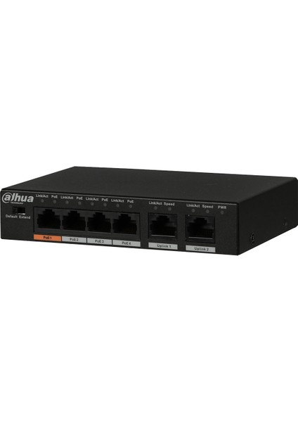 PFS3006-4ET-60 6 Port 4 Port Poe 60W Yönetilemez Masaüstü Switch