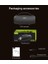 Siyah Taşınabilir Kablosuz Hıfı Hoparlör Bluetooth Hoparlör Subwoofer Hoparlörler Mıc Desteği ile Tf Kart, Aux, USB Flash Sürücü (Yurt Dışından) 2