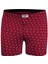 Erkek Pamuklu Havlubel Düğmeli Desenli Boxer 43 - 6 Adet 5