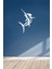 Yukarıya Doğru Yüzen Kılıçbalığı 40 x 60 cm Duvar Sticker Yapıştırma - Beyaz 1