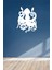 Ahtapot Deniz Balığı 40 x 60 cm Duvar Sticker - Beyaz 1