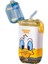 Devils Eye 280 ml Karikatür Pipetli Su Matarası - Beyaz (Yurt Dışından) 1