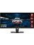 34" OPTIX MPG341QR 3440x1440 (UWQHD) FLAT IPS 144HZ 1MS G-SYNC COMPATIBLE GAMING MONITOR 2