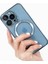Iphone 11 Pro Kılıf Kamera Lens Çıkıntı Koruma Kenarı Parlak Magsafe Magnetik Şeffaf 5