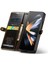 Retro Tarzı Cüzdan Kılıf Samsung Galaxy Z Fold4 ile Uyumlu (Yurt Dışından) 3