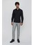 Erkek Siyah Basic Cepli Regular Fit Rahat Kesim Gömlek 5