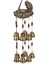 Kuşlar ve Yuva Rüzgar Zil, 12PIECES Bells Rüzgar Chime Bronz, 25 ''/ 63CM(Yurt Dışından) 2