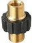 Pirinç Basınç Yıkayıcı Bağlantı Adaptörü Erkek 22X1.5MM 5