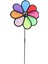 Taşınabilir Rüzgar Spinner Pinkuş Rüzgar Çiğneni Kamp Partisi Için 30 cm 5