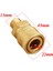 1x Pirinç Basınç Yıkayıcı Hızlı Bağlantı 12MM Ila 1/4 Erkek Kuplör Adaptörü 3