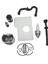 38MM Piston Halka Kiti ve Yakıt Hattı Filtre Buji Stıhl 018 MS180 Için 3