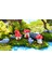 3pcs Minyatür Karikatür Mantar Dollhouse Bonsai Peri Peyzaj Dekor 2