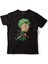 Roronoa Zoro Logo Çocuk Tişört Siyah 1