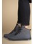Gri Siyah Erkek Sneaker Bot 00122262 4